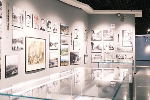 麻城市革命博物馆展厅